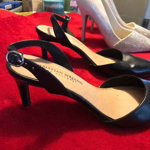 3 pairs of dress shoes sandals Sizes 6.5 and 7. Christian Siriano Nine West Aldo - Picture 7 of 13